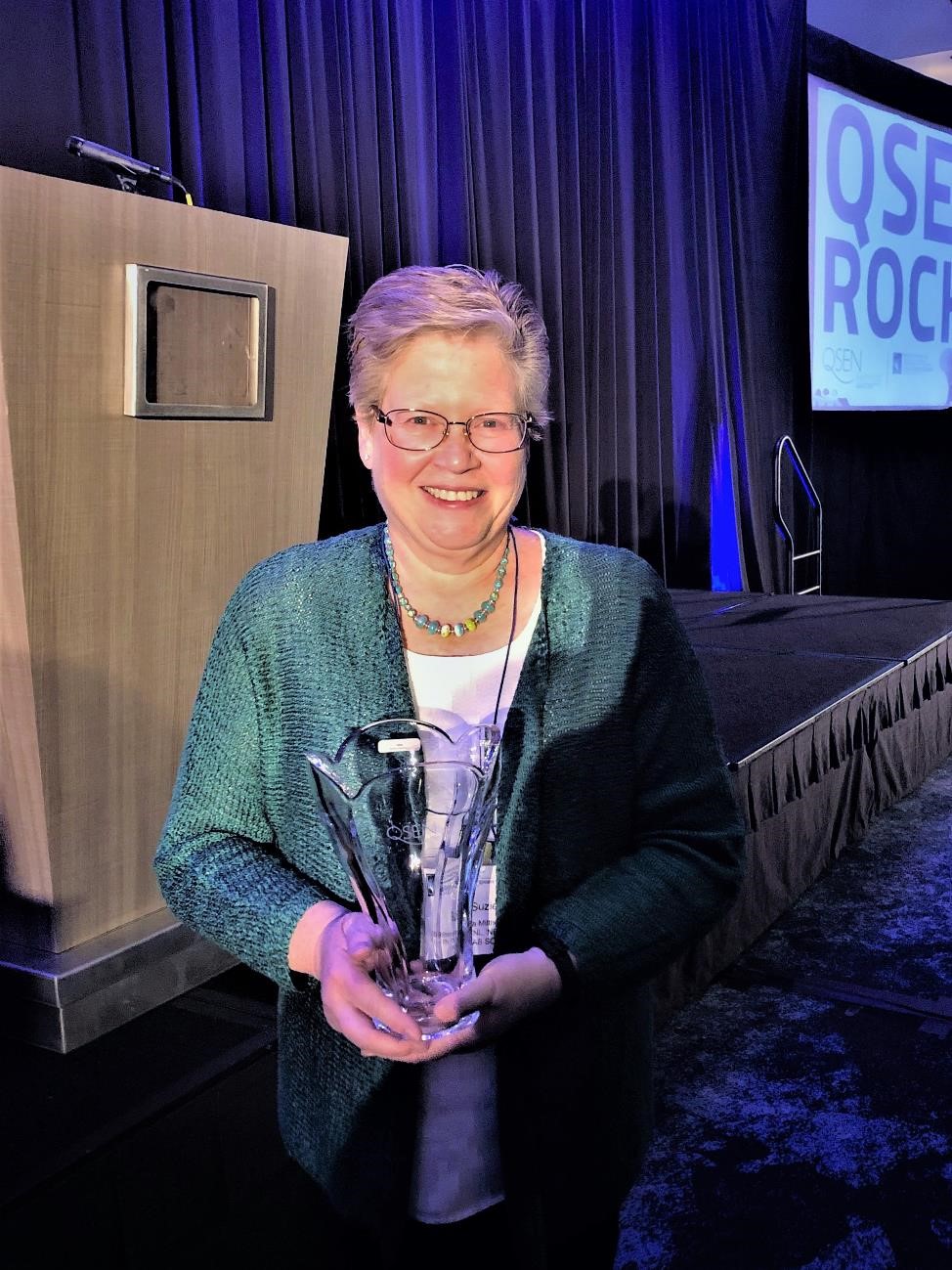 Linda Cronenwett QSEN Leadership Award: Dr. Suzie Miltner!
